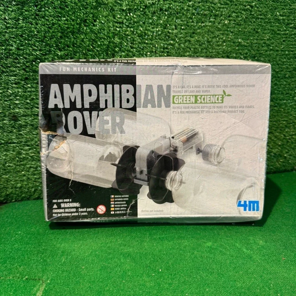 4M Green Science Amphibian Rover science‎ kit