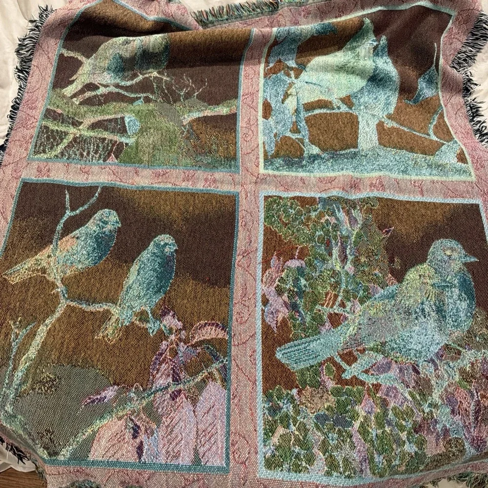 Bird by Juicy Couture blanket throw