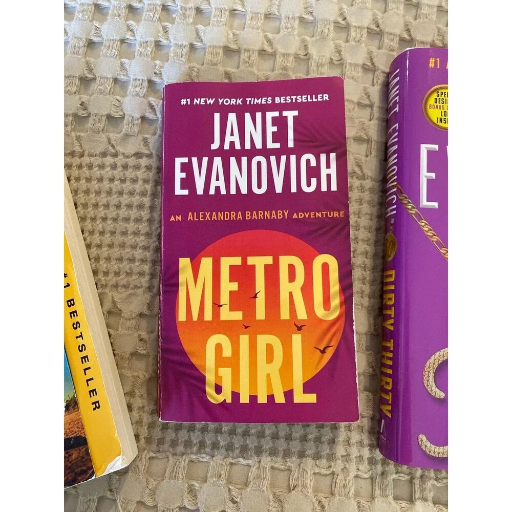 Bundle 5 Books James Patterson Run Rose Run Janet Evanovich Dirty 30, Metro Girl