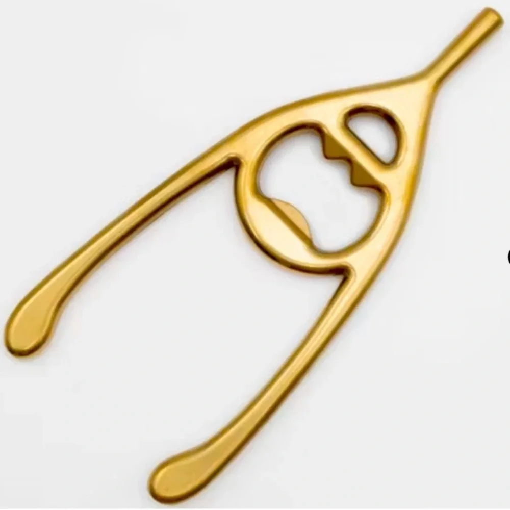 3 for $15 SALE Target Bullseye Playground Gold Wishbone Bottle Opener