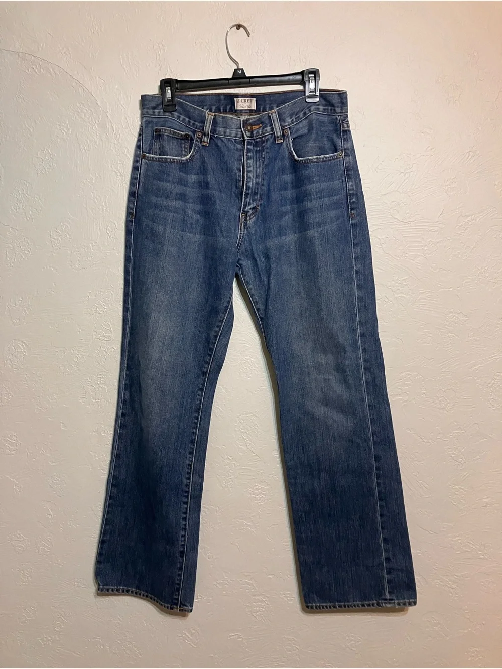 J. Crew Men's Straight-Leg Jeans - Medium Blue 32x30