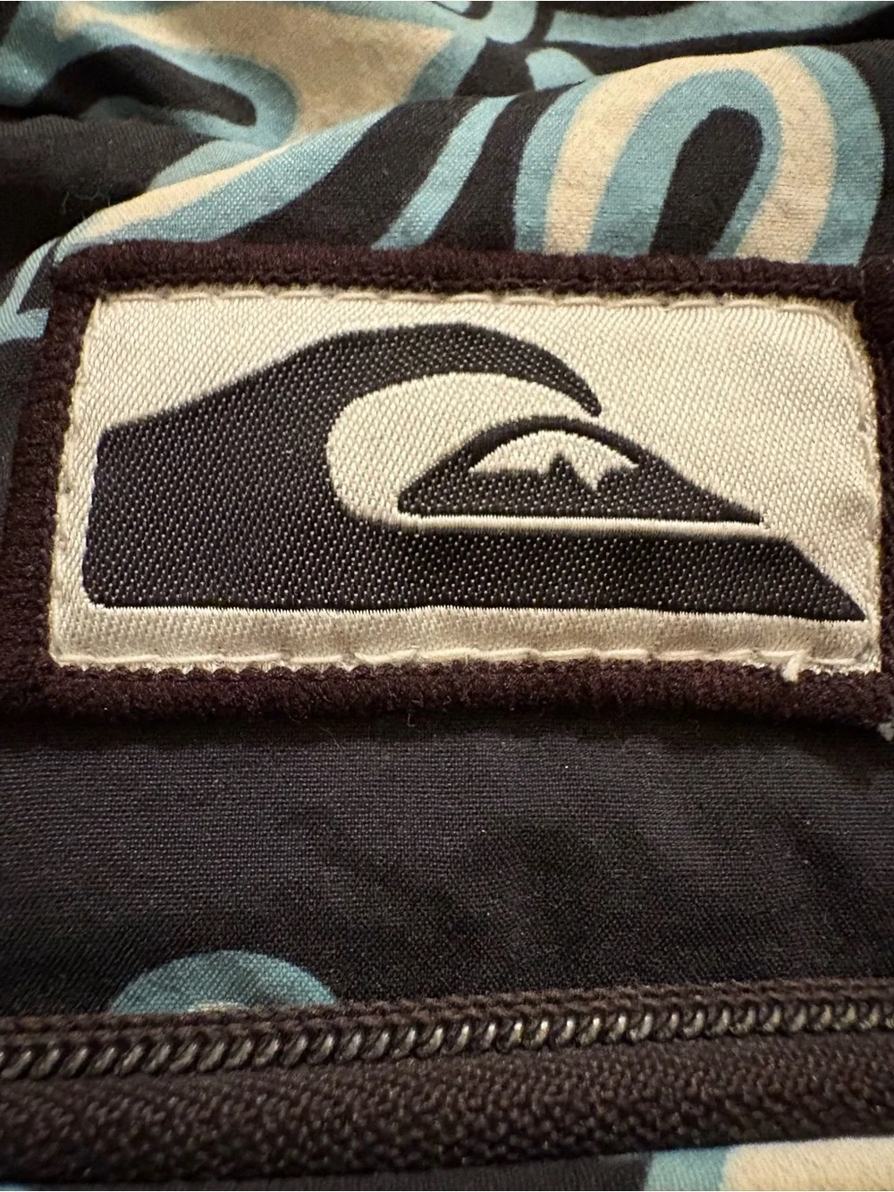 Vintage Quiksilver Floral Mini Backpack Y2K Hawaiian Surf Bag Fair Condition