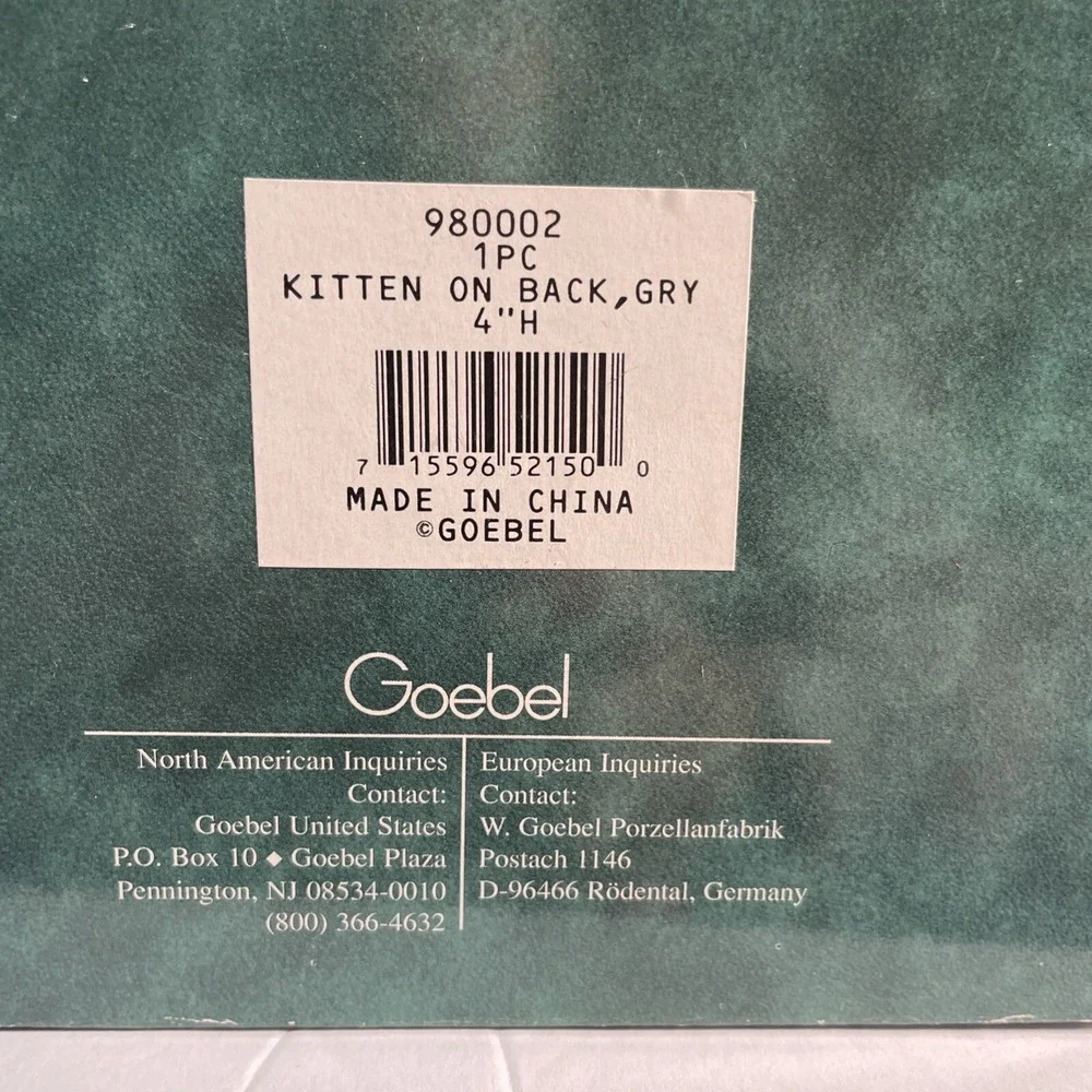 Goebel cat figurines