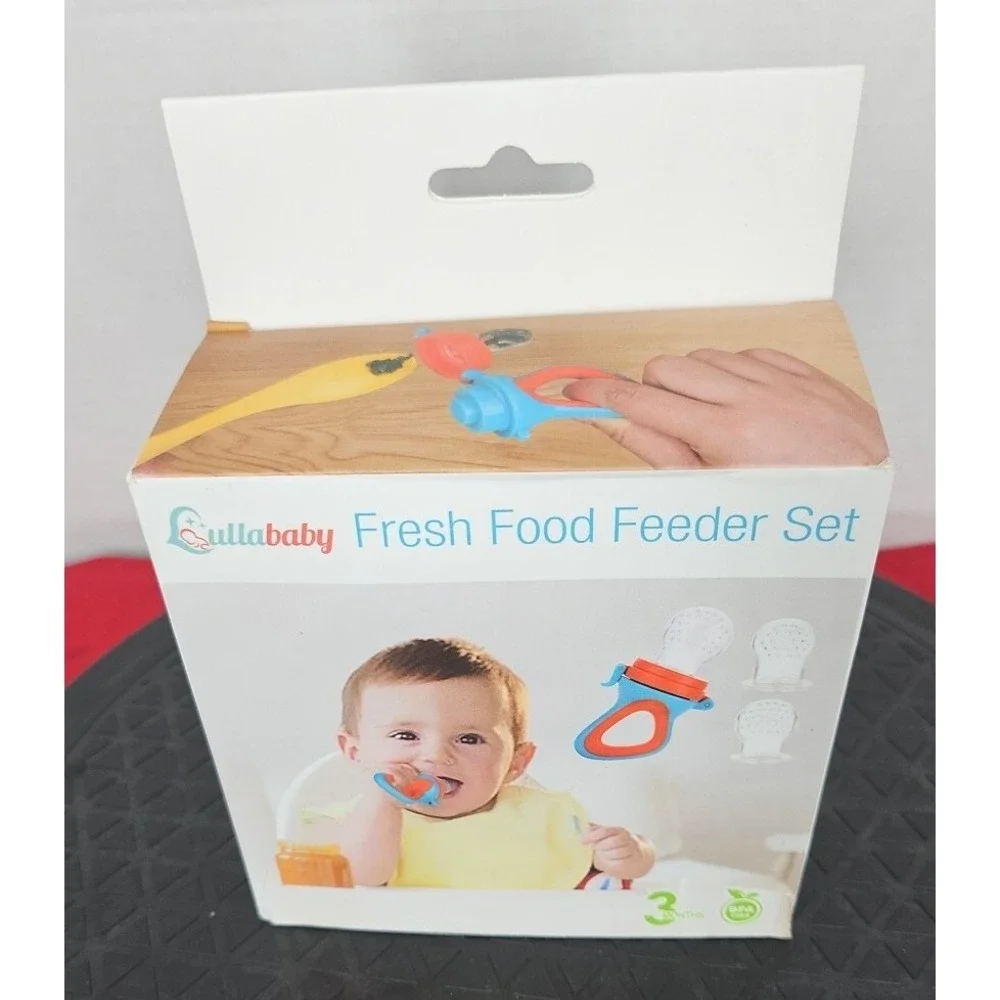 Lullababy Fresh Food Feeder Set NEW 3+ Months BPA Free‎