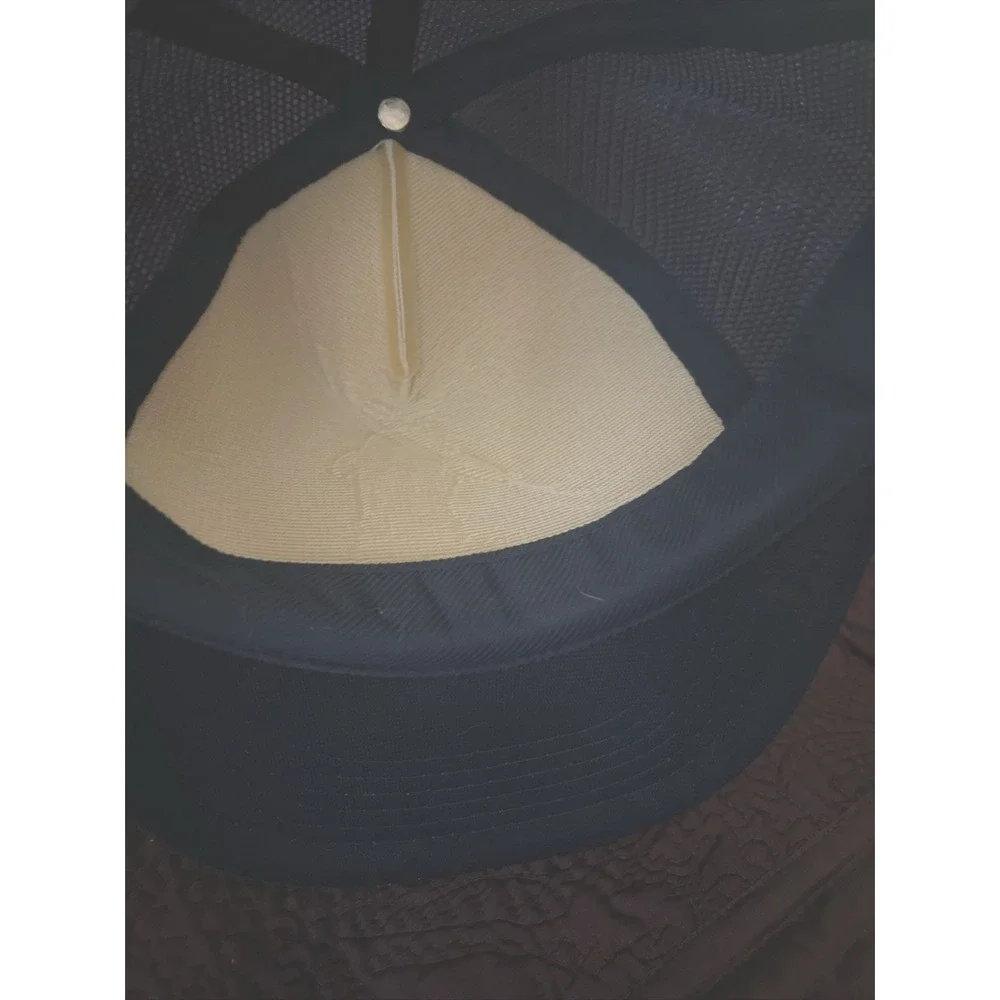 Vintage 1987 Sea World Snapback Trucker Hat Cap Foam Orca Shamu Blue‎ EUC