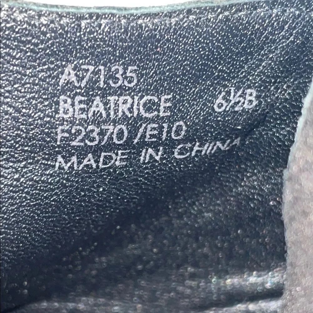 Coach Beatrice Black Ankle Booties