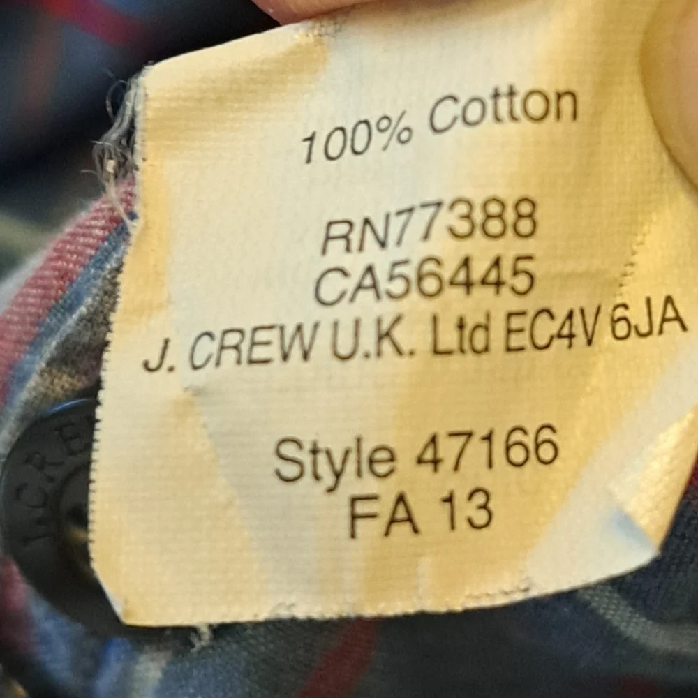 J.Crew Plaid Button-Down Shirt