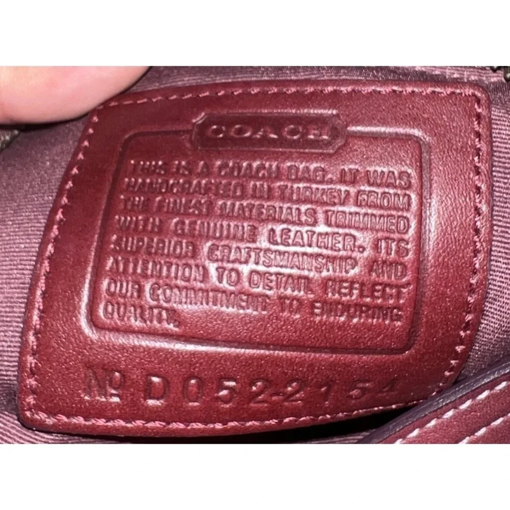Coach leather perfect