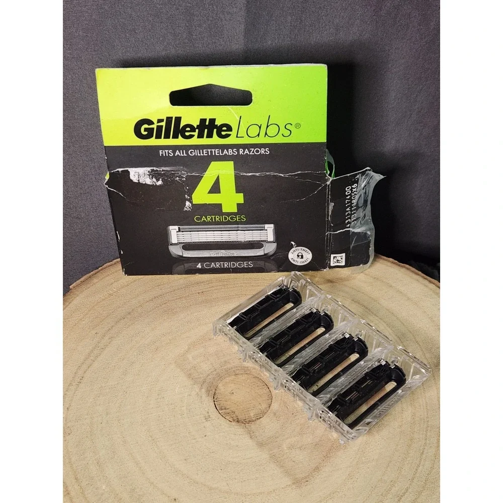 gillette packaging open