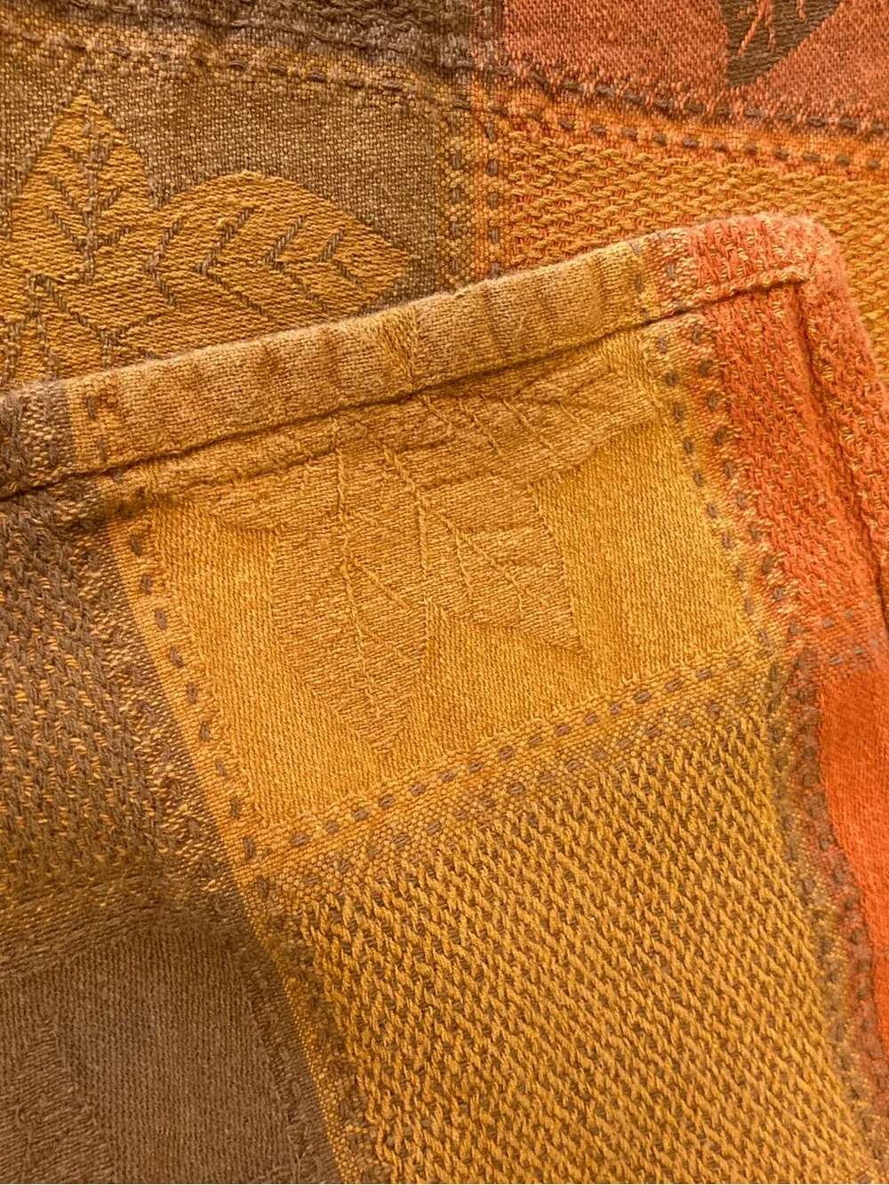 Unknown plaid tablecloth
