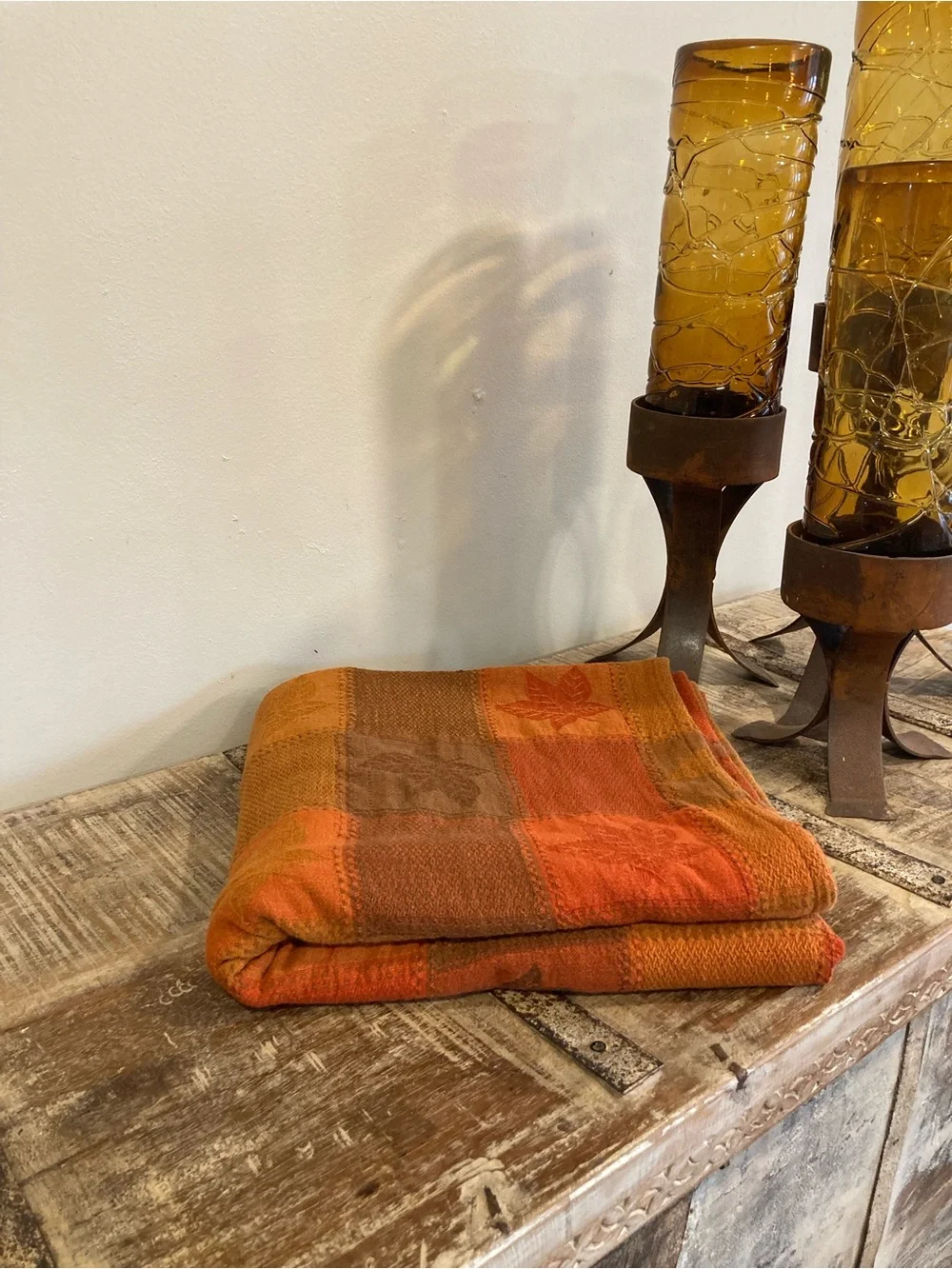 Unknown plaid tablecloth