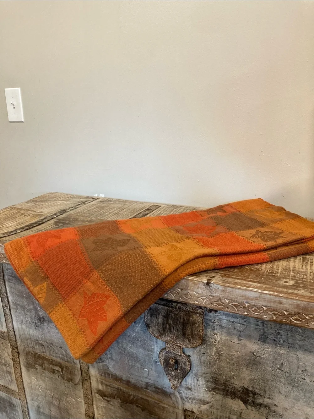 Unknown plaid tablecloth