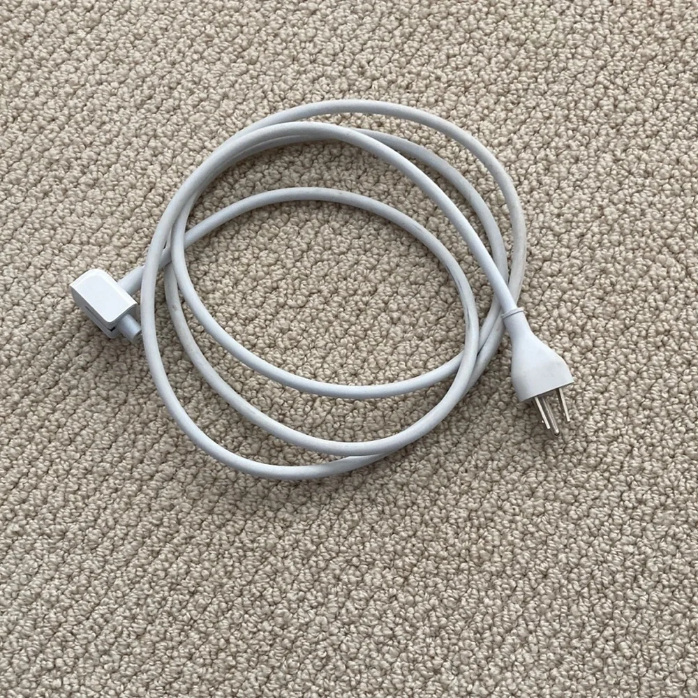 Apple Mac MacBook Air Power Adapter Charger Extension Cord Cable Extender EUC