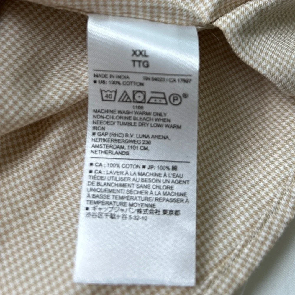 Banana Republic measurements pit