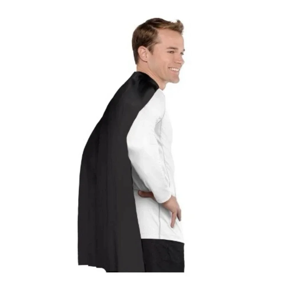 Amscan Costume Black Cape One Size Fits Adult‎ / Child NEW
