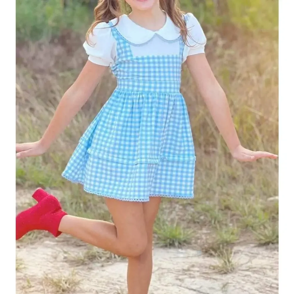 Evie's Closet Dorothy Dreamer Tunic Dress with Shorts Size 10
