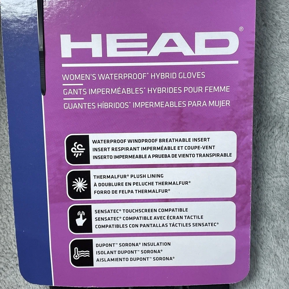 Head gloves black