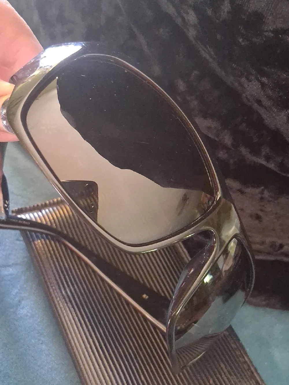Mens Brigaide Sunglasses Black On Black