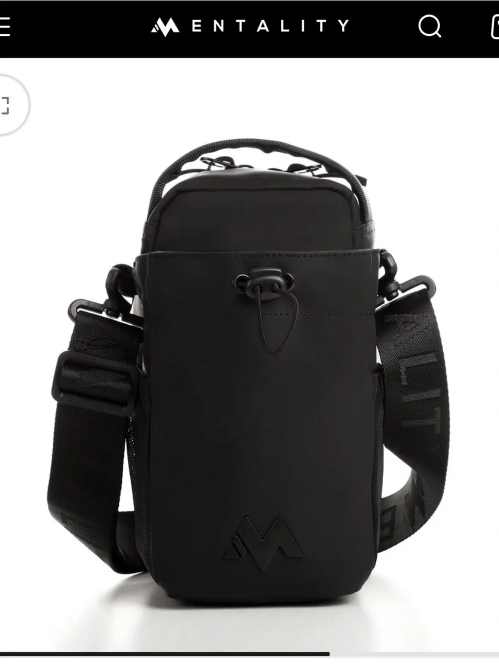 Gym Duffel Bag — Black