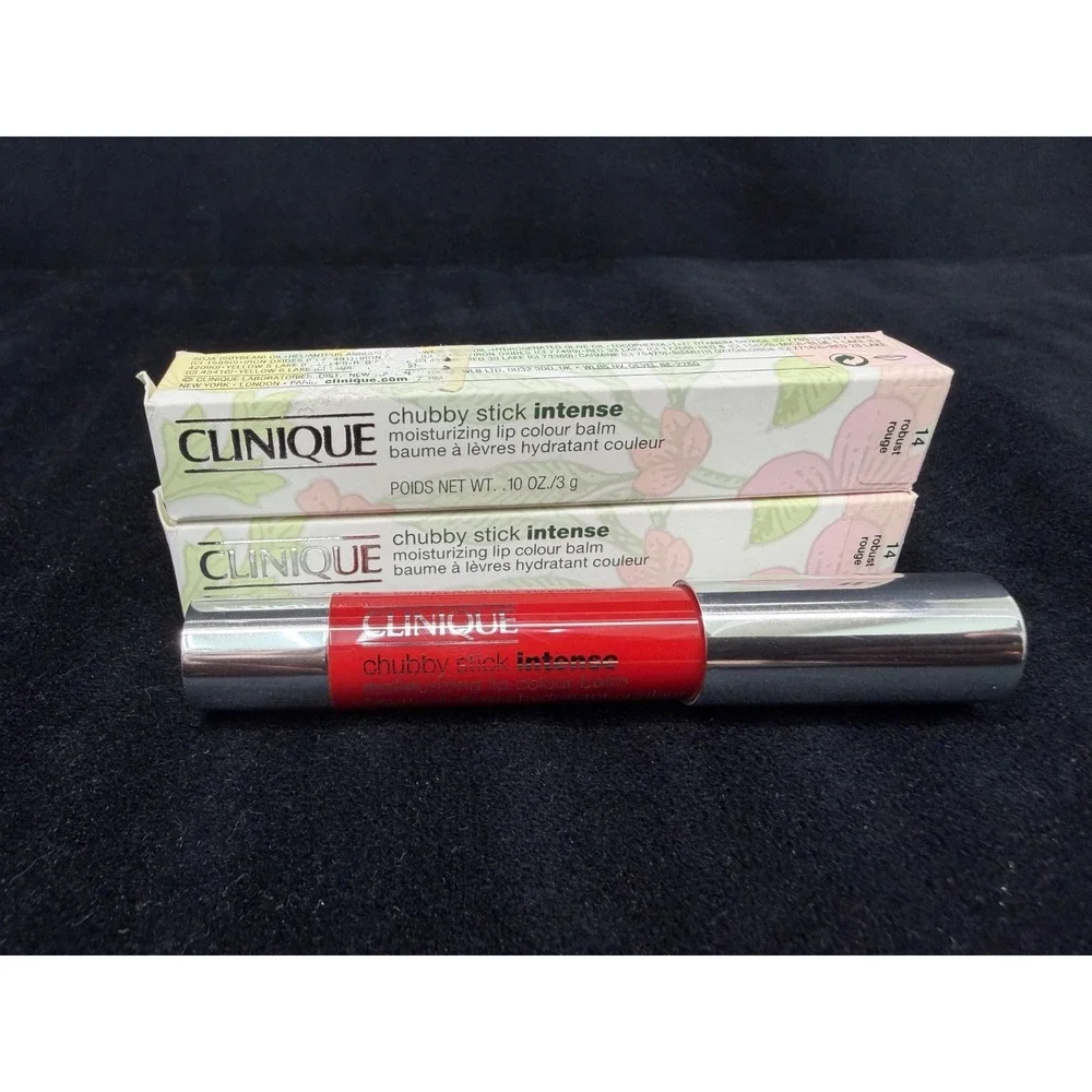 CLINIQUE Chubby Stick Intense Moisturizing Lip Colour Balm 14 Robust Rouge (2)