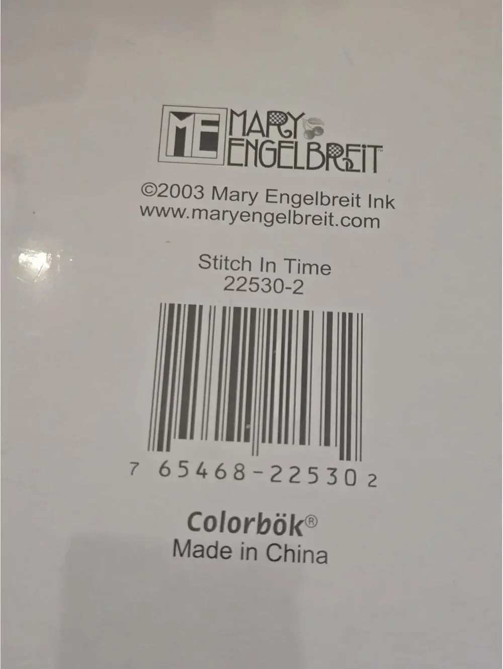 2003 Mary Engelbreit Stitch In Time Magnetic Memo Pad Factory Sealed Sewing