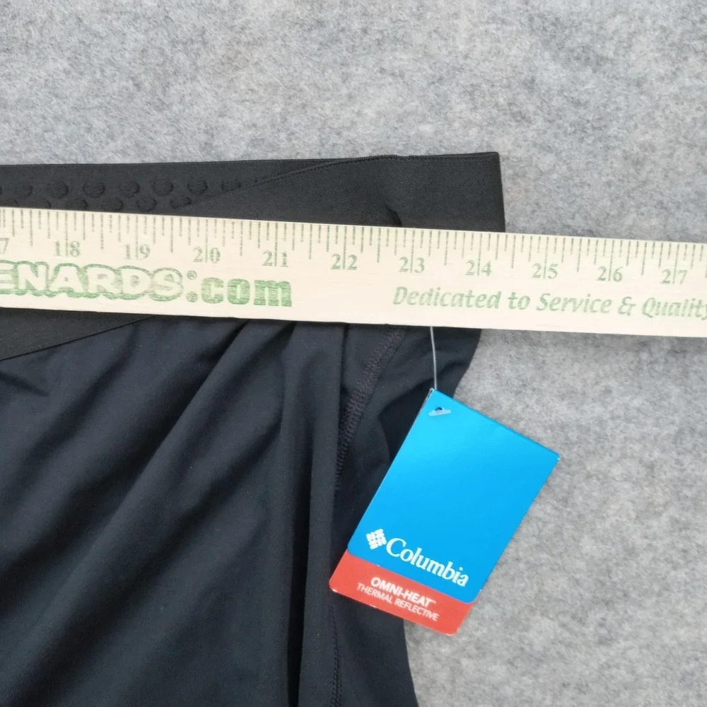 Columbia Underwear Mens 6XL Black Omni-Heat Thermal Stretch Long Johns Tight New
