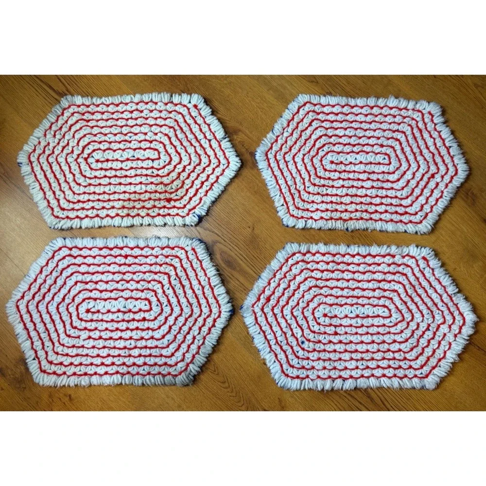 Handmade one placemat featuring