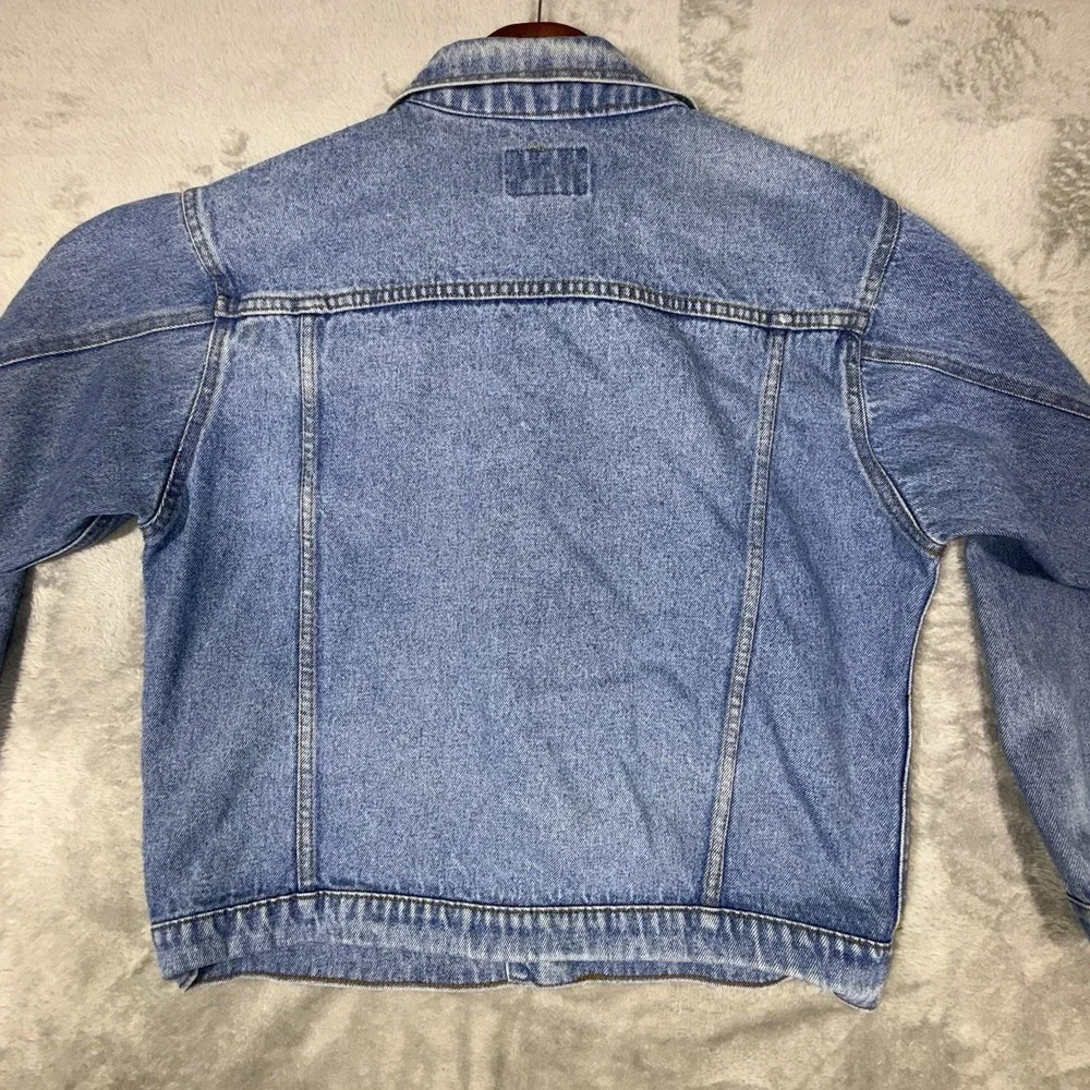 Wrangler Hero Denim Jacket Kids Large Retro‎ 1990's Red Tag