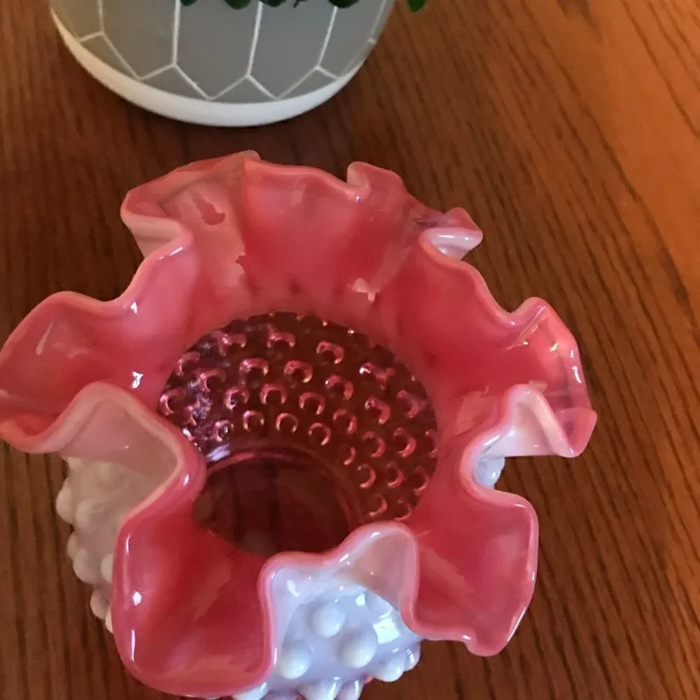 Fenton vintage cranberry