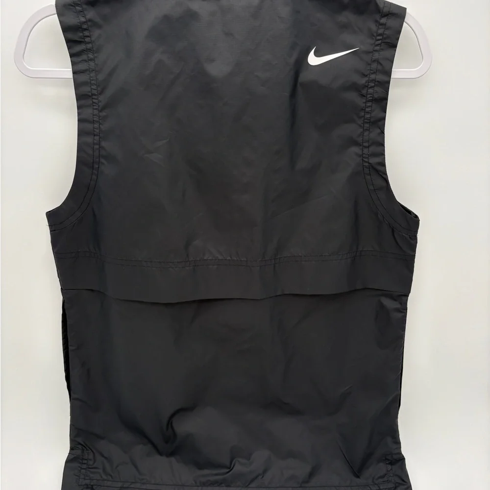 NWT Womens Size XS Black Nike Sleeveless Full Zip Close Tour Repel Golf Vest Top
