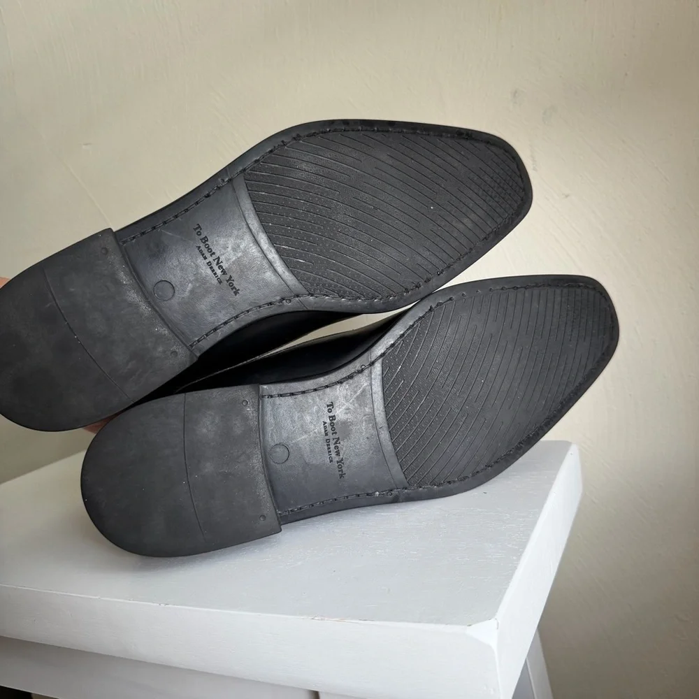 To Boot black leather