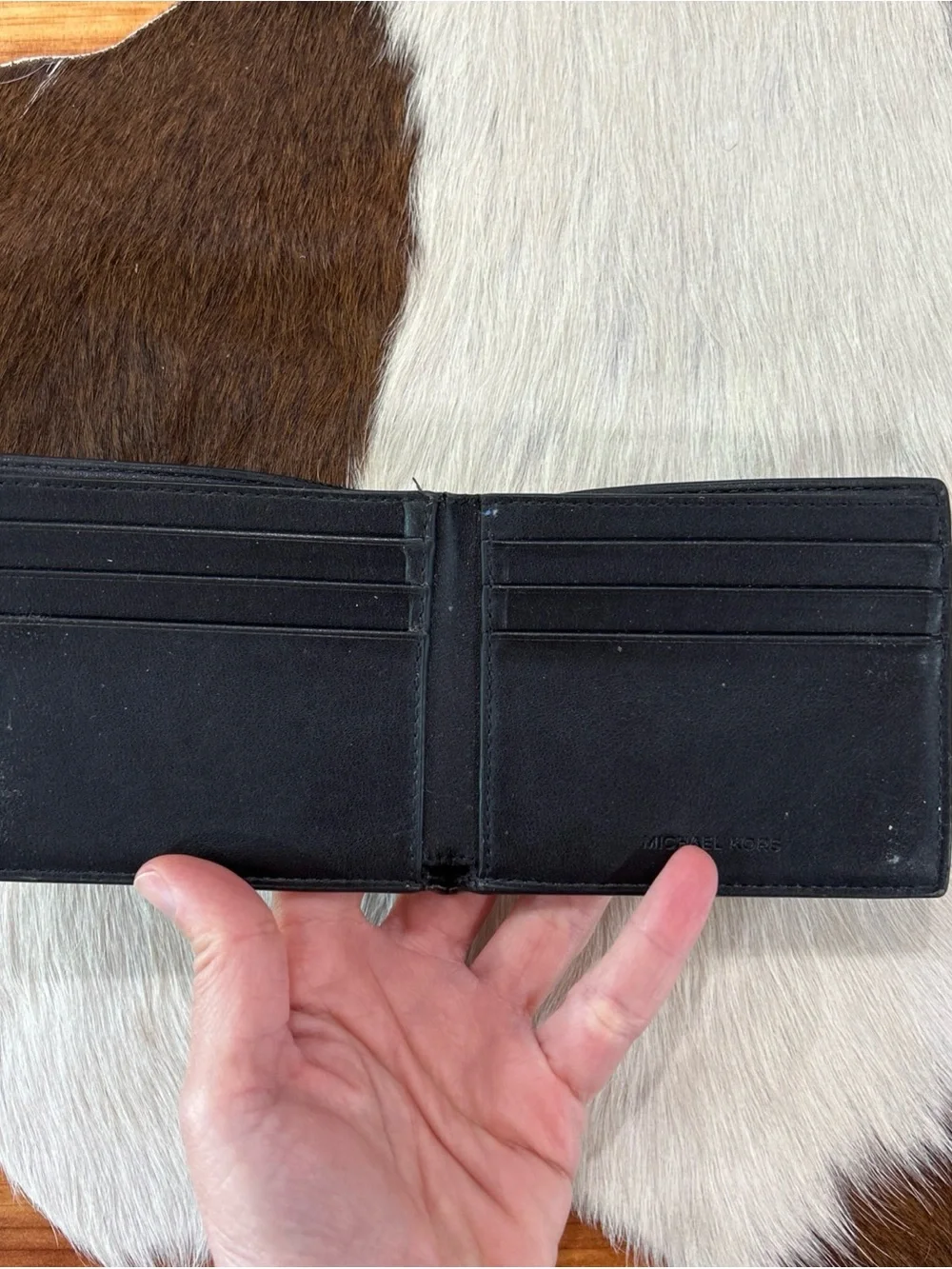 Michael Kors wallet bends