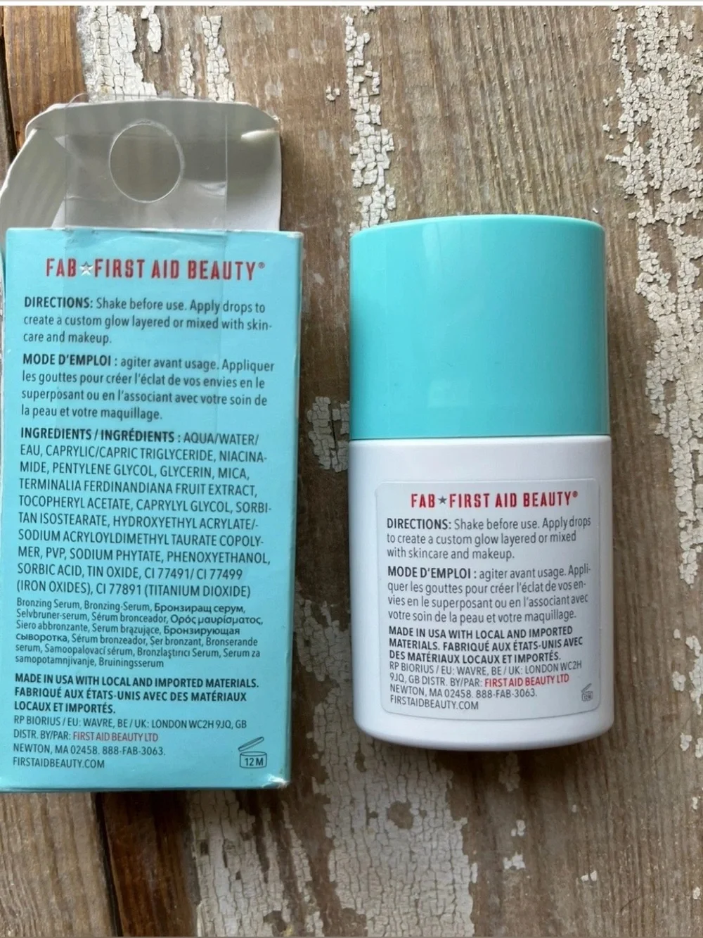 First Aid Beauty finish pores