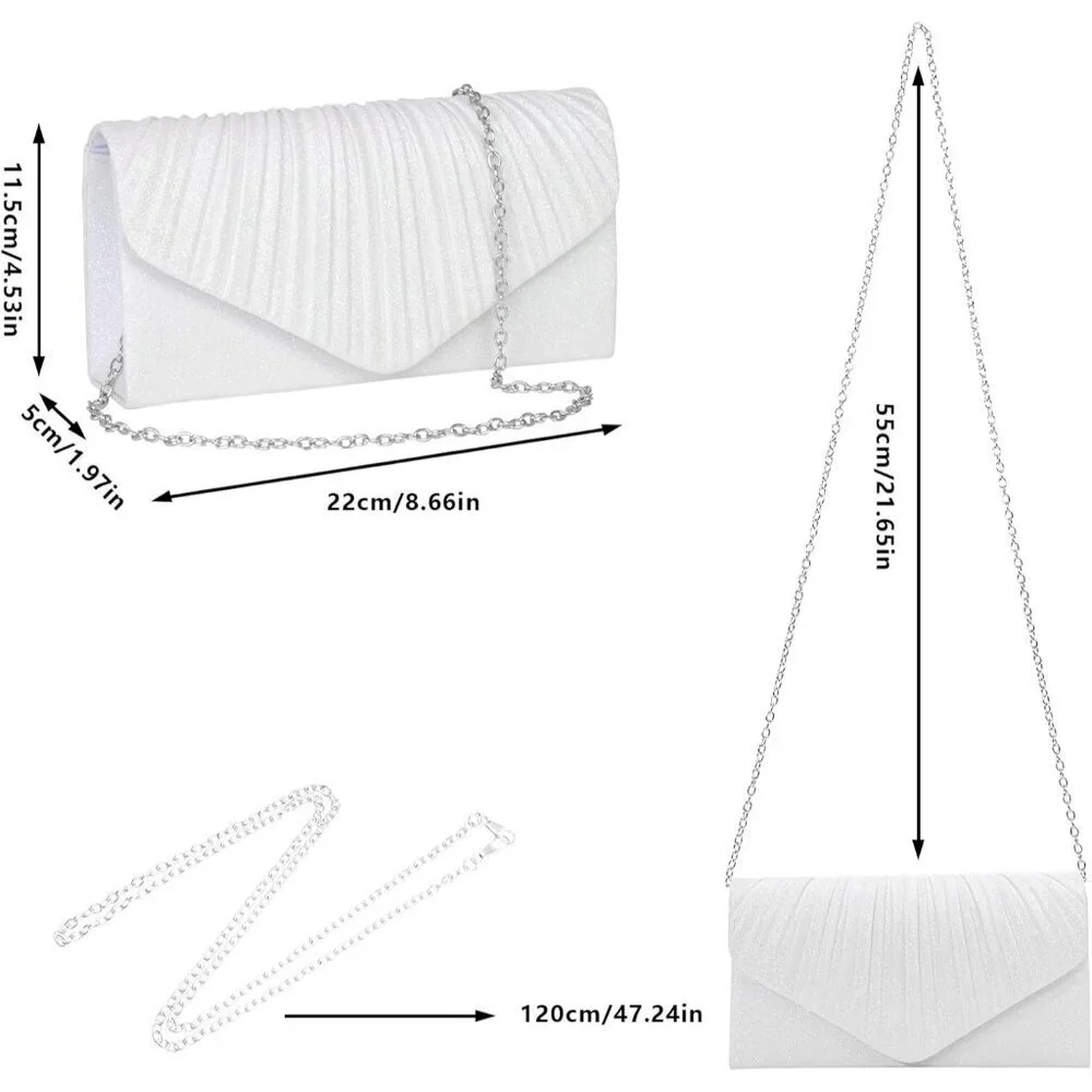 N/A white clutch