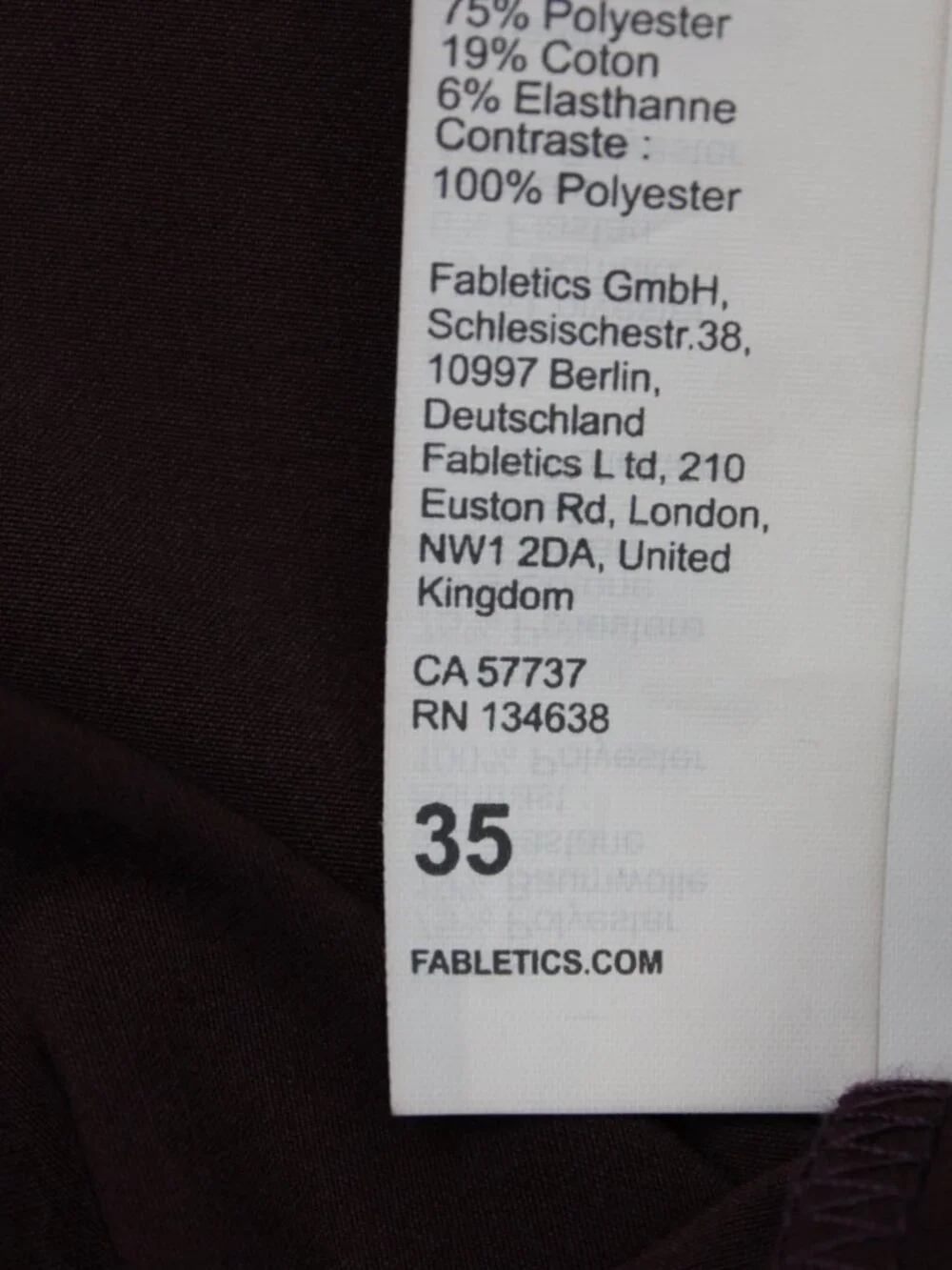 Fabletics good purple