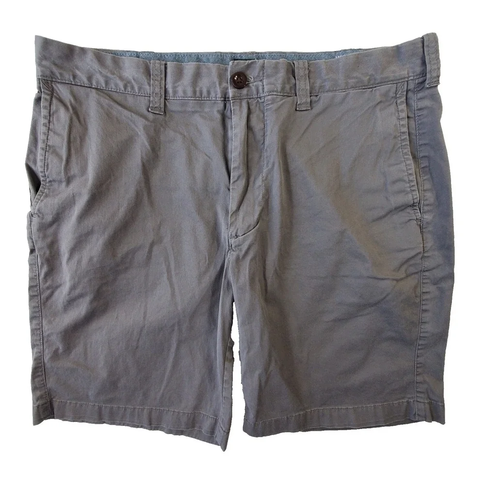 J.Crew Stretch Chino Shorts Mens 34‎ Gray 9