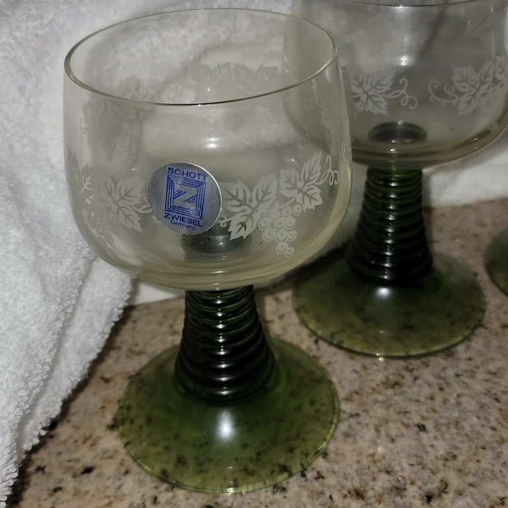 SCHOTT-ZWIESEL 5 Piece Vintage Drinkware from Germany