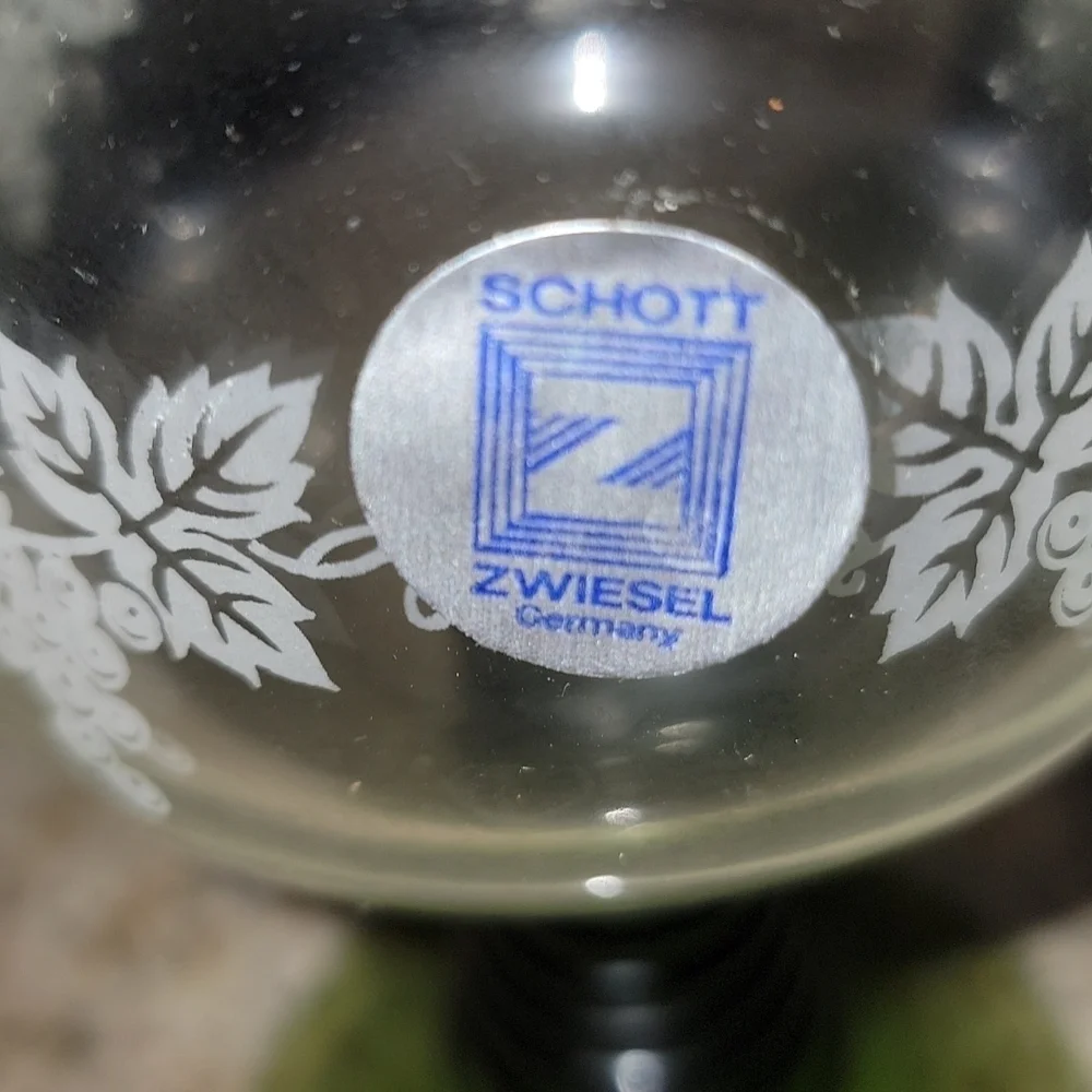 SCHOTT-ZWIESEL 5 Piece Vintage Drinkware from Germany
