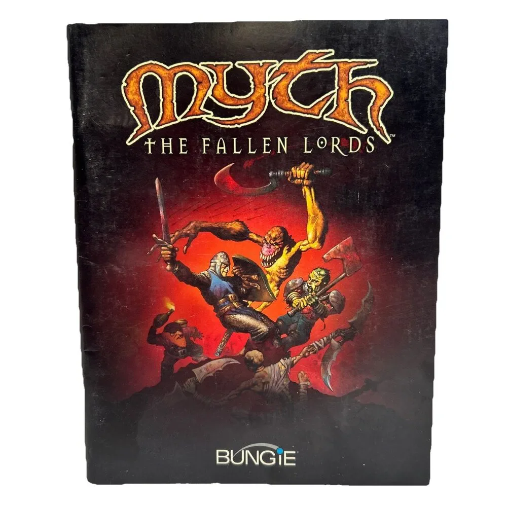 Myth The Fallen Lords PC CD-ROM Windows‎ Instruction Manual Only Bungie