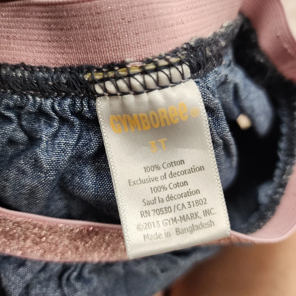 Gymboree Embellished Denim‎ Blue Skirt