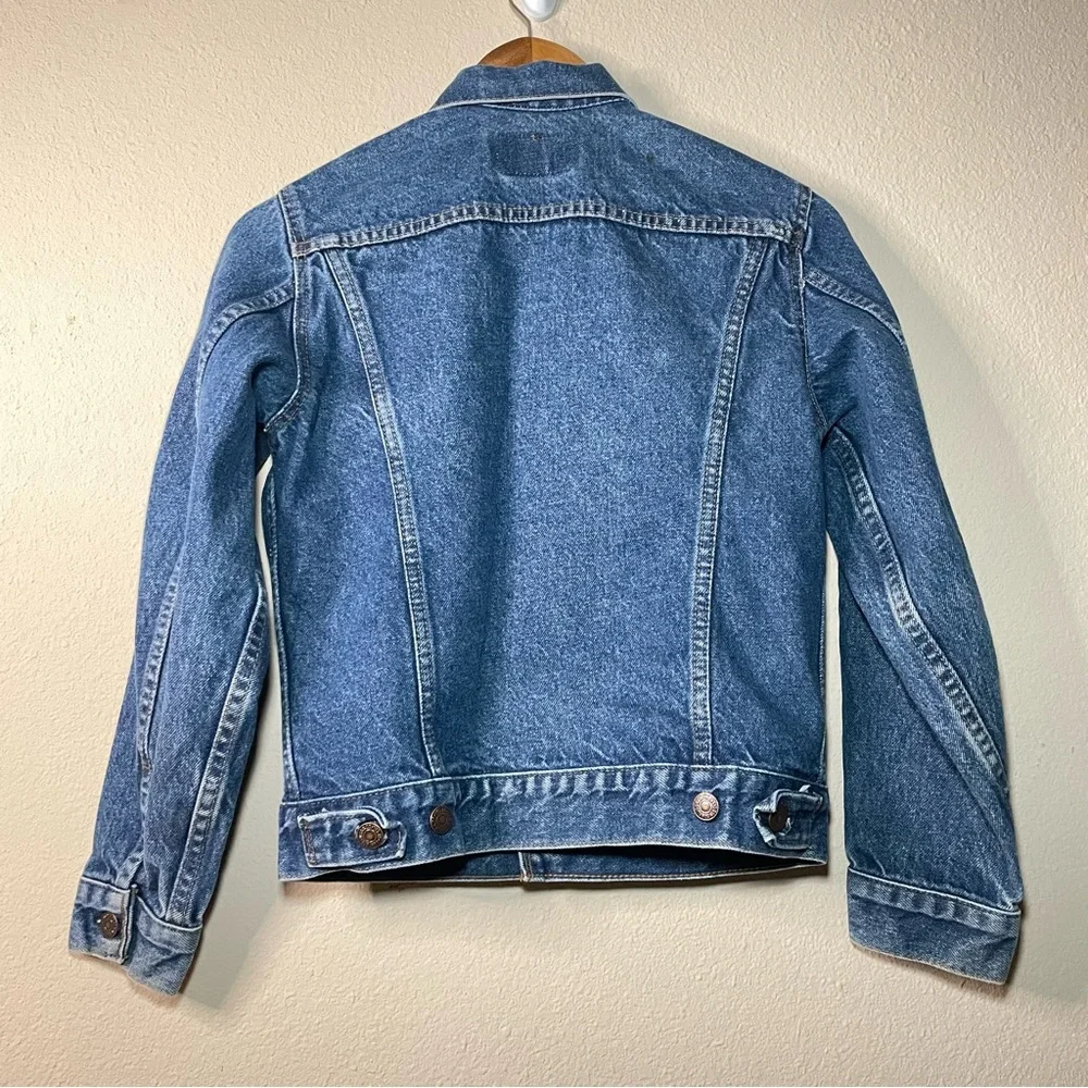 Vintage Boy/Girl Levi’s Medium Wash Denim Jean Jacket‎ Size 16 Made In U.S.A