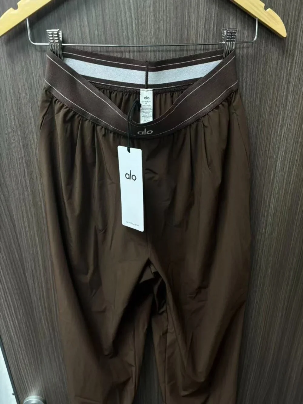 ALO Yoga Women's Coffee Brown Suit Pants 👑 Regular Size