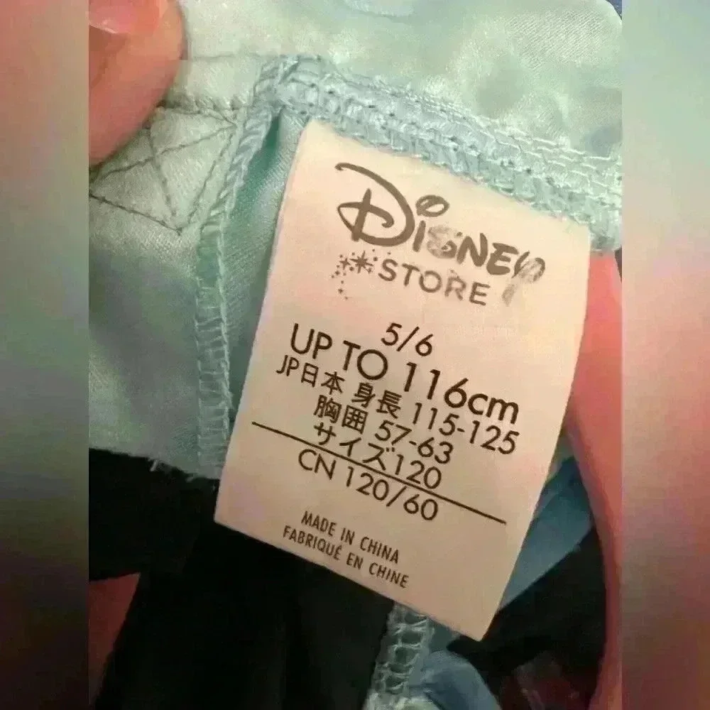 Disney tags size princess