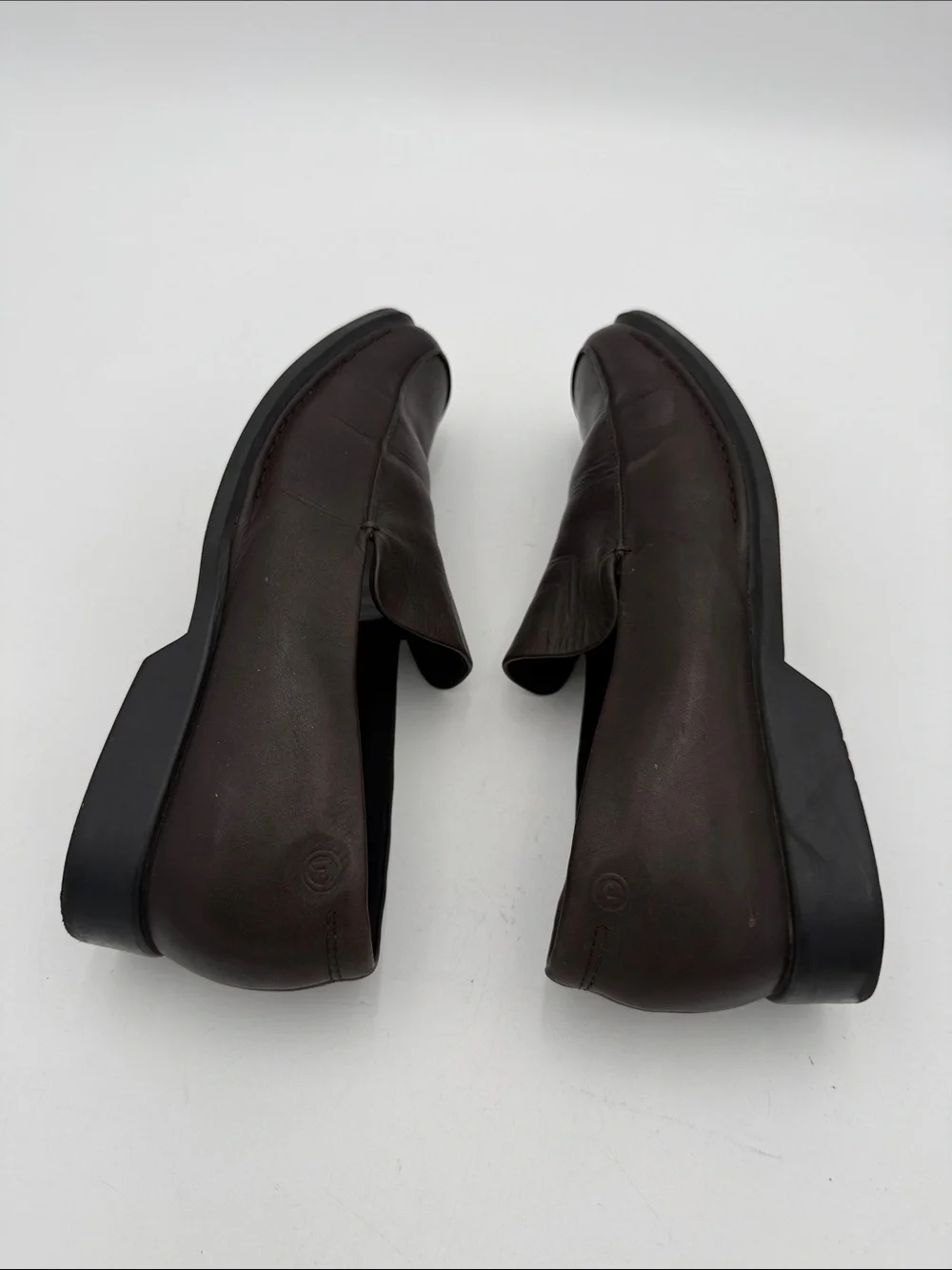 Rockport Classic Slip-On Loafers Dark Brown casual office vintage retro Y2K