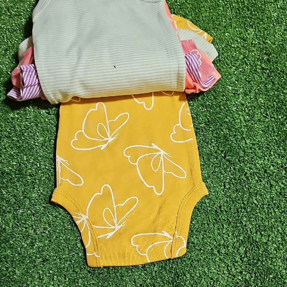 Carter's Multicolor Baby Girl Onesie Set