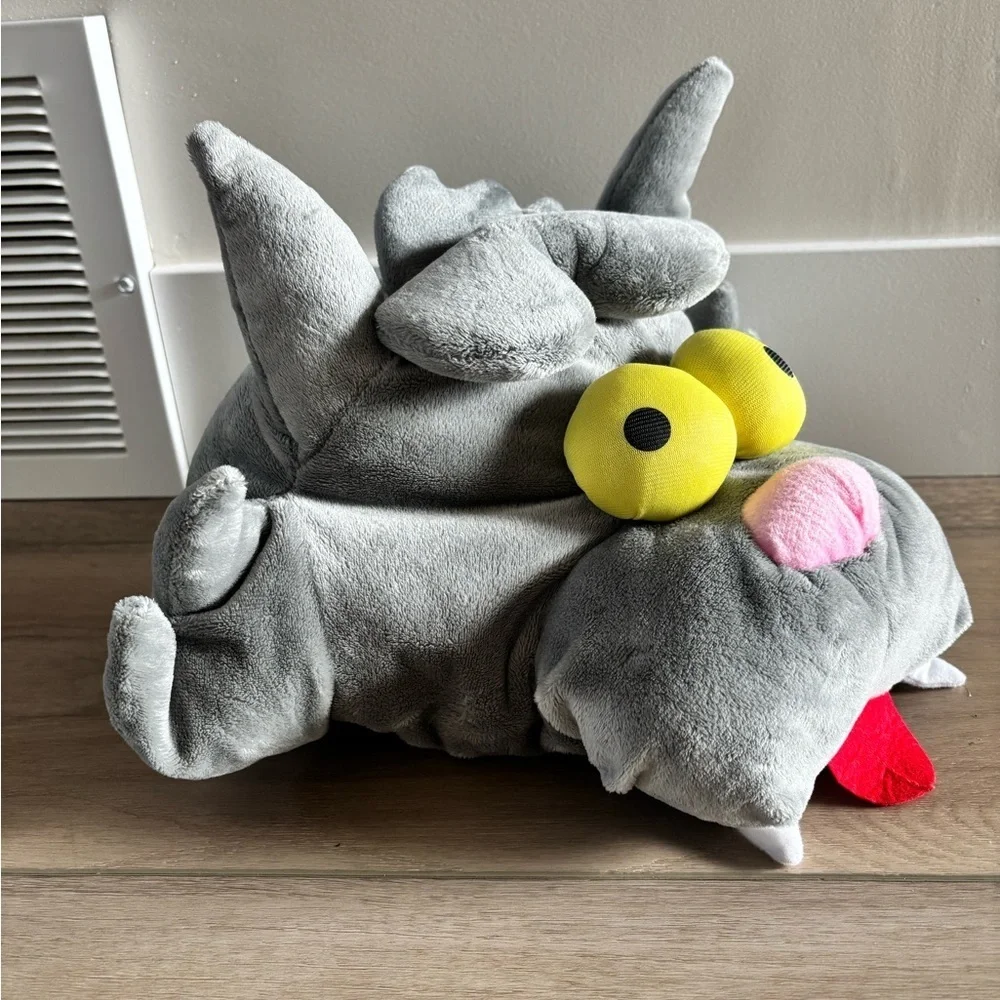 Universals Simpsons Scratchy The Cat Plush Head Hat CosPlay Costume EUC