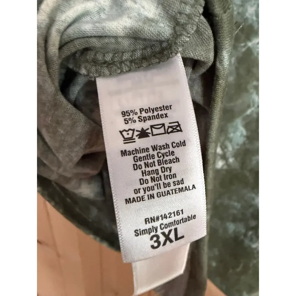 dyed tags tie