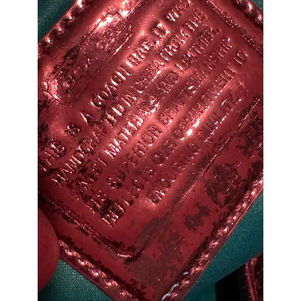 Coach vintage spotlight blue sequin Backpack minibag shoulder bag Y2K VTG