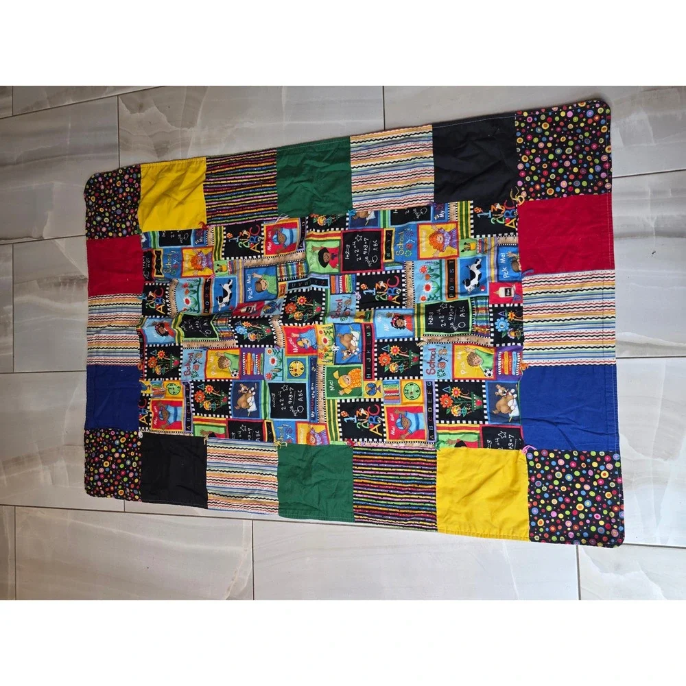 Handmade patchwork quilt