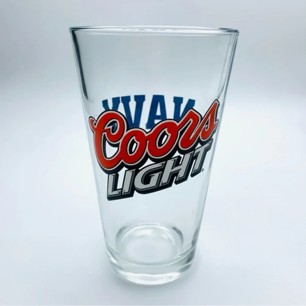Rare Navy Armed Forces Coors Light Pint Glass 16oz